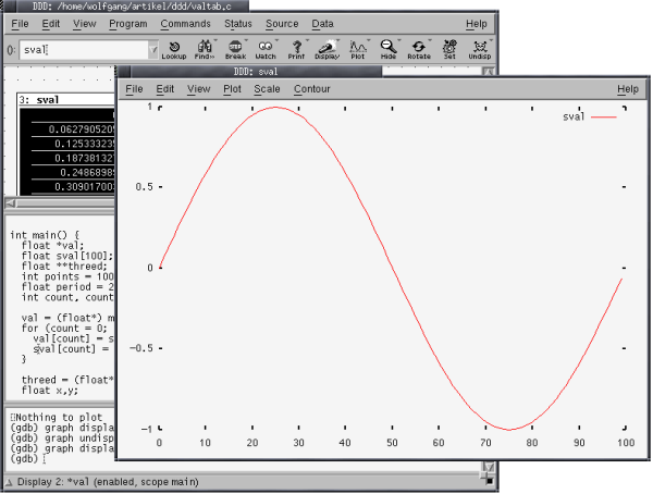 DDD - Data Display Debugger - GNU Project - Free Software